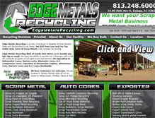 Tablet Screenshot of edgemetalsrecycling.com